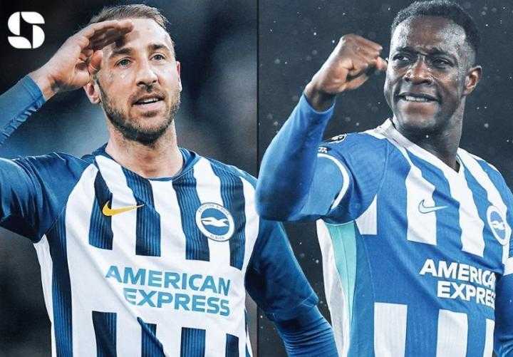  维尔贝克连续两个赛季英超进球上双，布莱顿队史第二人 新闻