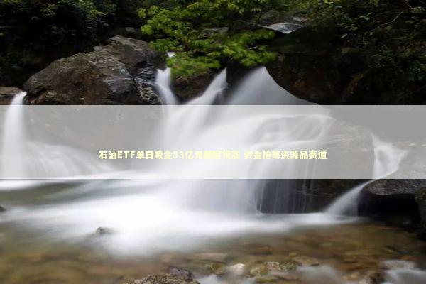 石油ETF单日吸金53亿元断层领涨 资金抢筹资源品赛道 新闻